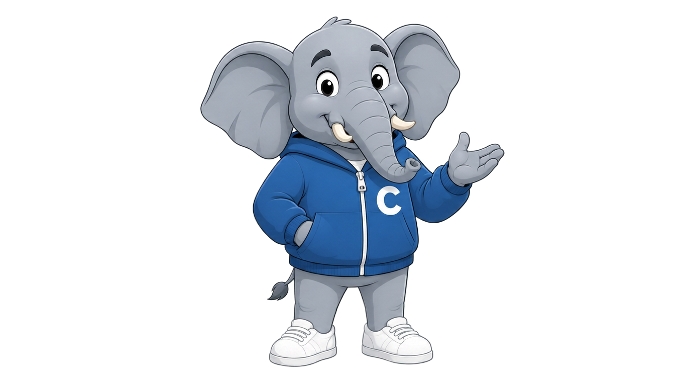 Compass mascot